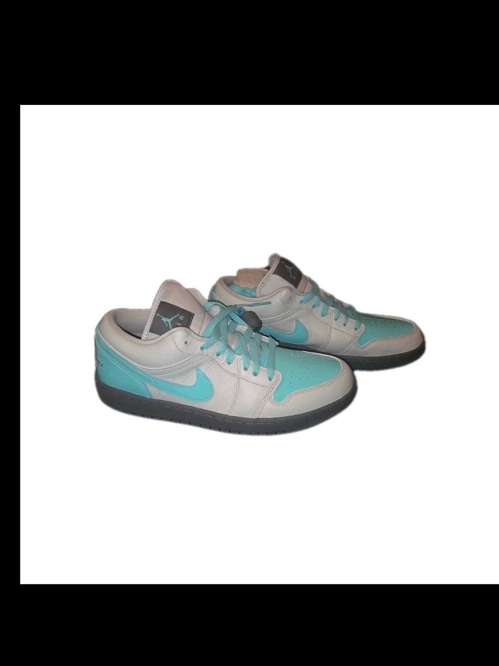 Nike Air Jordan 1 Low SE Blue Grey Sneakers Retro Womens 11.5